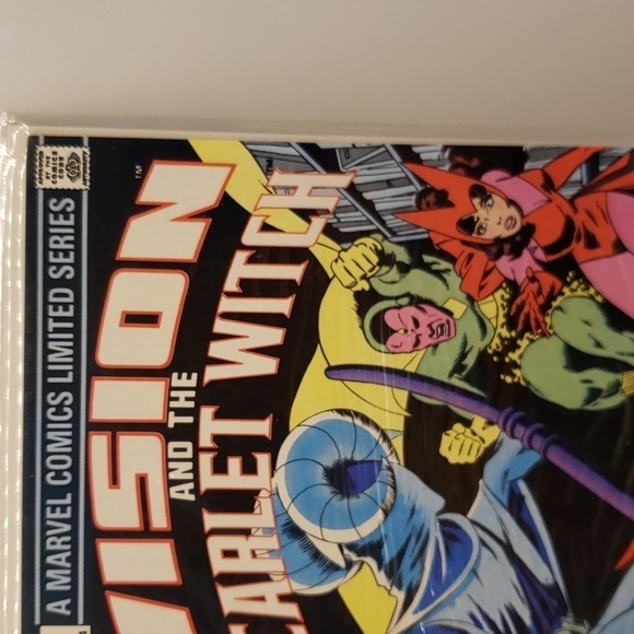 Comic Book A Marvel Comics Limited Series Vision and the Scarlet Witch 198 - Picture 3 of 6
